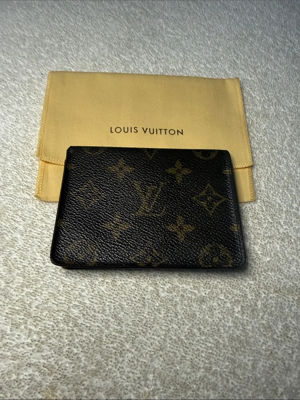 Louis Vuitton Monogram Vintage ID Card Holder/Pocket organizer